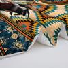3PC Western Horse Aztec Native American Duvet Set with 2 Pillowcases for Bedroom Or Guest Room Comforter Set