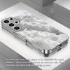 High-end cloud pattern silver-plated Phone Case for Samsung Galaxy S26 S25 S24 S23 S22 S20 FE Ultra Plus anti-drop Cover