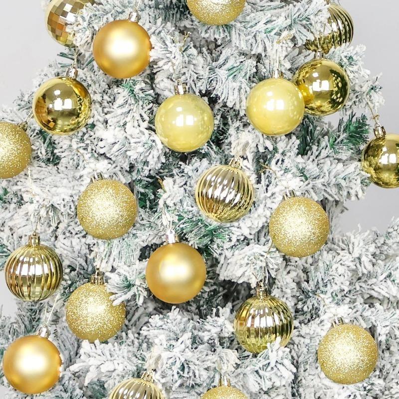 30 Buc. Decorațiuni Globuri de Crăciun Ornamente de Brad de Crăciun Pandantive Agățate Xmas Decor de Casă Navidad Anul Nou 2025 Cadouri Accesoriu