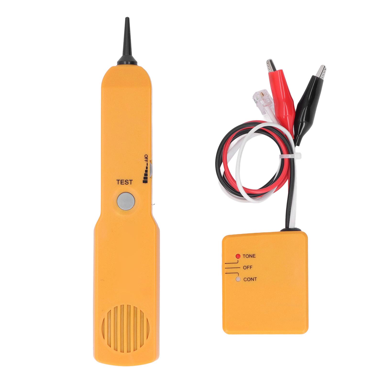 Тестер сетевого кабеля Многофункциональный Ethernet Lan Телефонная линия RJ11 Поиск для проверки целостности