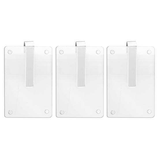 Car Visor Photo Frame Clear Acrylic Photo Holder Clip-on Car Interior Picture Frame Fits Most Visors for Kids Family Photos Couple Keepsake