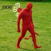 Stretchy Spandex Unitard Unisex Full Body Zentai Suit, Adults Halloween Party Cosplay Coverage Suit Bodysuit, Men Women Costume Durable Outfit