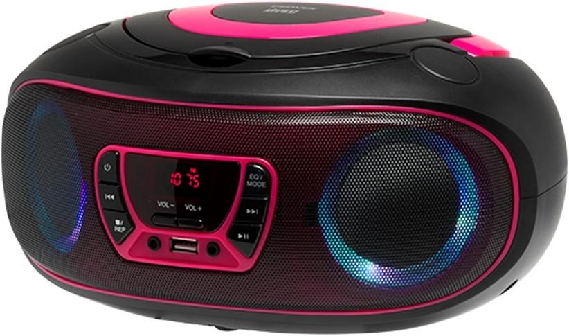 Denver TCL-212BT Radio CD, FM, Mood Lighting, Pink, Denver