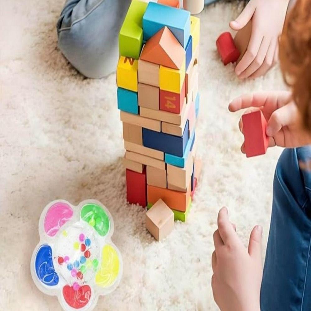 Color Classification Fine Motor Squeeze Toy Folding Carpet Color Sorting Toys  Sensory Toys