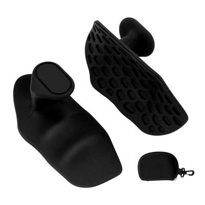 Weight Lifting Grips for Men Women Deadlifts, Rows, Ergonomics Workout Rubber Gym Grips Pads for Palm Protection