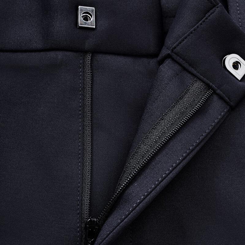 JOEONE Men's Winter Anti-Wrinkle Slim Fit Casual Trousers