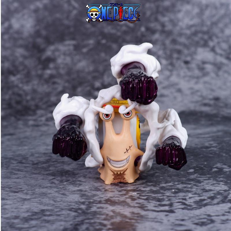 Nika Telephone Bug One Piece Gk Wano Country 5-level Awakened Sun God Nika Ruffy Action Figure Model
