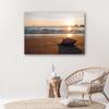 Canvas print, Shell on the beach