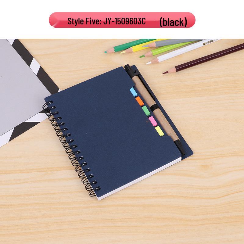 Kraft Paper Student Transparent Colored Sticky Notes Pad - Reusable Adhesive for Drafts & Advertising Notes.