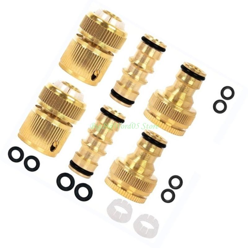 24TE Universal Inch Garden Hose Quick Connector for Tap Faucet Extension Pipe