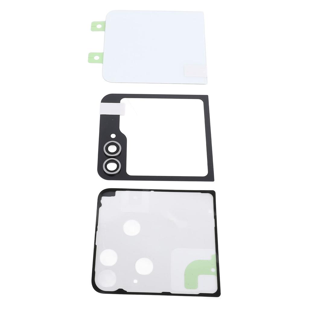 Flip Phone Back Cover Glass with Pre Installed Lens Repair Tool Kit Flip Phone Back Glass Replacement for Galaxy Z Flip