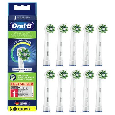 Braun Oral B Replacement Brush Brush Cross Action 10 Pieces Multi-Action / EB50-10 [Item]