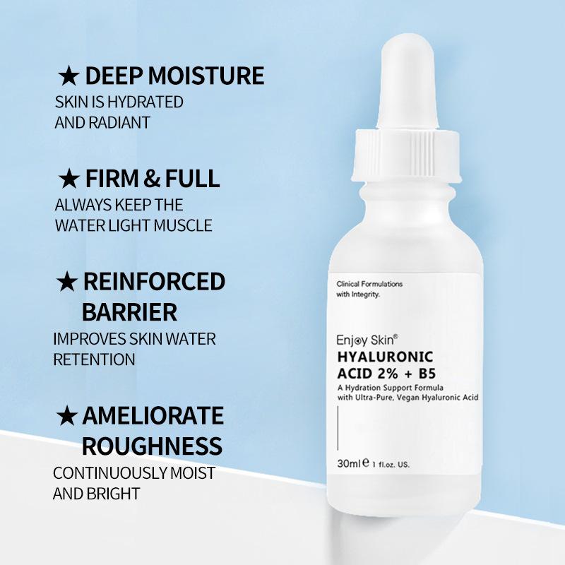 2% Hyaluronic Acid B5 Face Serum, Hydrating Moisturizing Lock in Moisture Repair Dullness