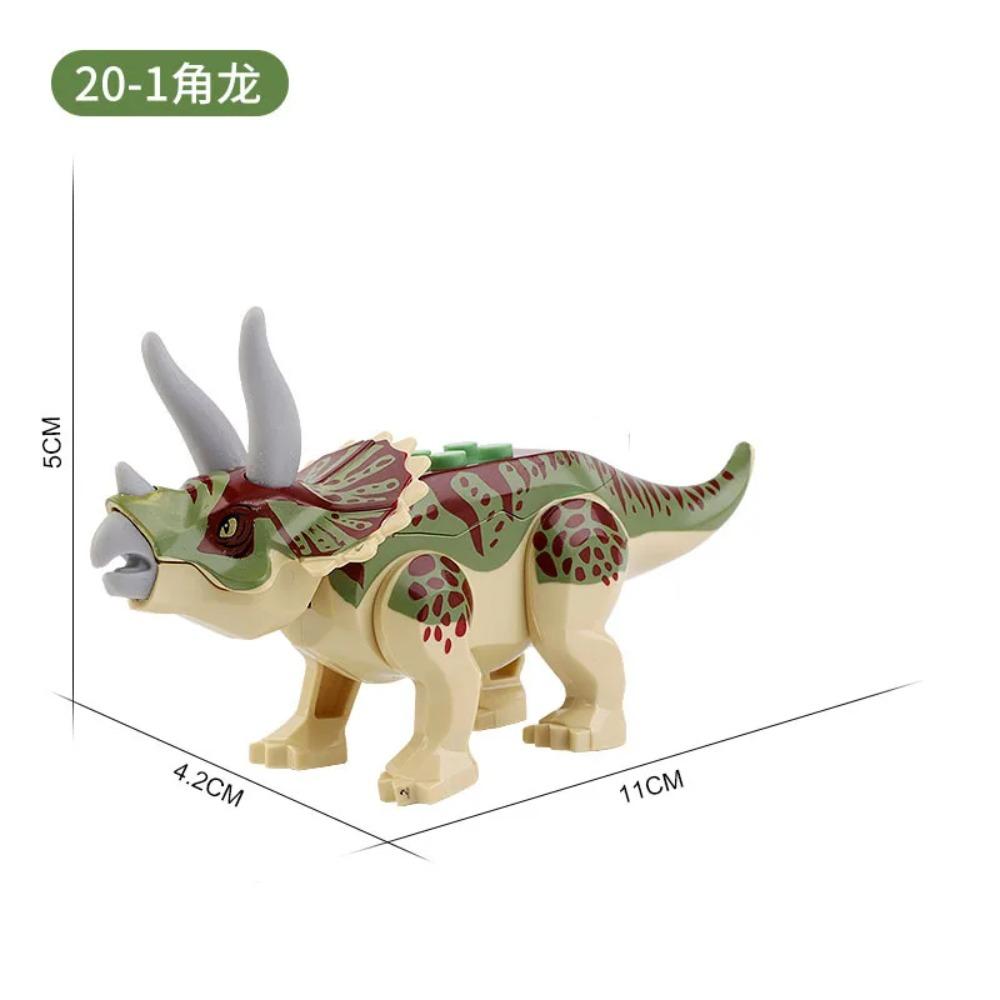 Hot Sale!! Jurassic Dinosaur Sea World Animals Mosasaurus Indominus Rex Model Building Blocks Enlighten Bricks Toys For Children