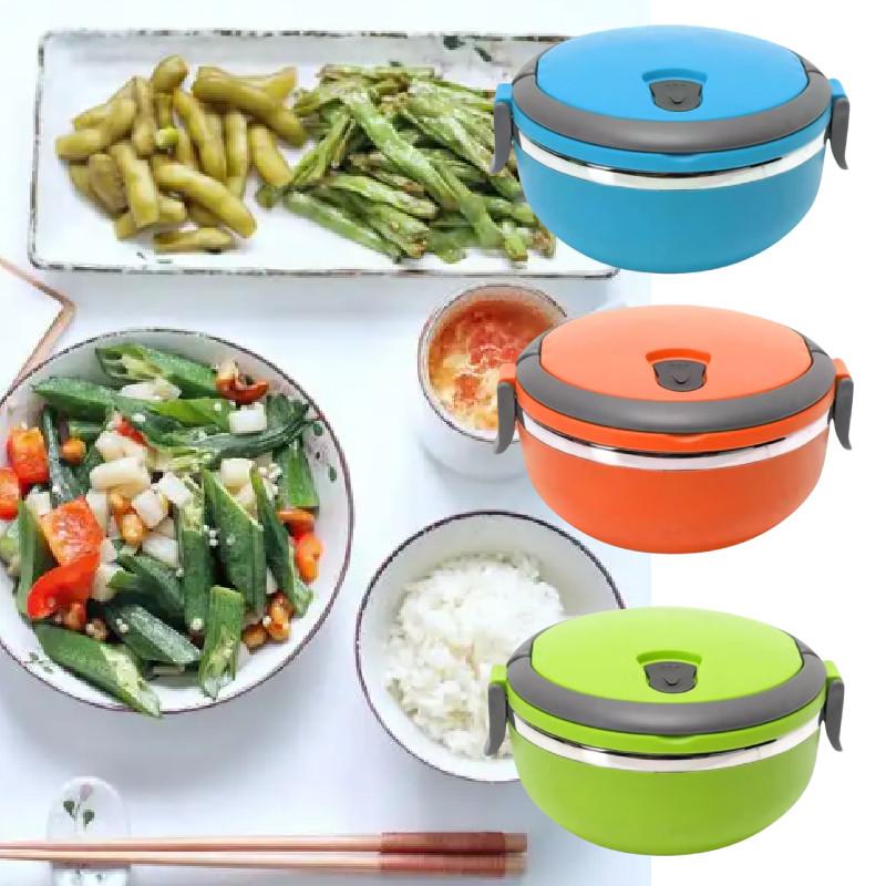 Insulated Steel Stainless Lunch Box Thermos Container Soup Hot Food Leakproof