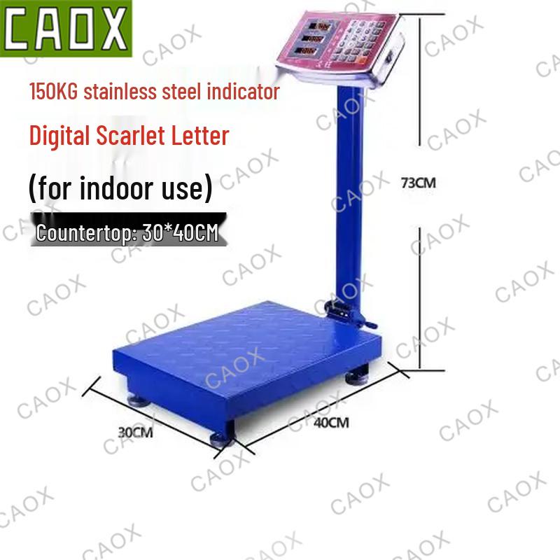CAOX Профессиональные большие электронные платформенные весы