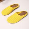 Niche Soft-soled, Soft-top, Perforated and Breathable Half-slipper Shoes with Thick Soles
