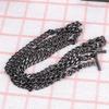 8Mm Flat Metal Decorative Bag Chain for DIY Purse Shoulder Mini Crossbody Hobo Clutches Replacement Strap Glossy Fade Resistant