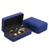 PU Leather Ring Organizer Box Stackable Design Ring Storage Box New Jewelry Box  Travel Storage