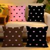 Cushion Cover  Linen  SkinFriendly Soft Decorative Case for Sofa Home Decor Love Print Pattern Pillow Cover