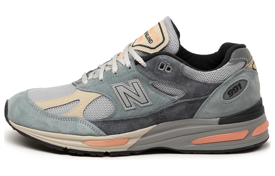 

991v2 New Balance Made In England Silver Blue Turbulence U991SG2 43