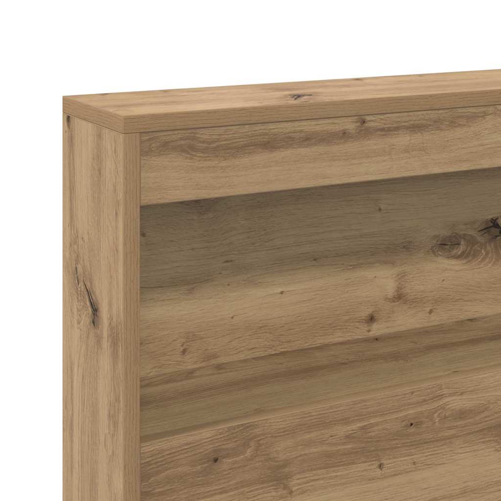 Storage Headboard Artisan Oak 90 cm Wood Based Material