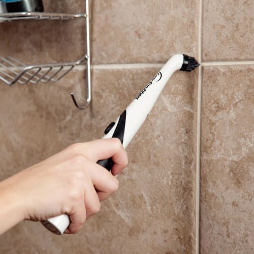 Sonic Scrubber Super Sonic Scrubber Electric Cleaning Brush & Pad Set, High-Speed ??Repeat 8000 RPM