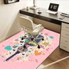 Office Carpet Chair Mat: Colorful Microphone Design, Perfect for Home Decor and Gift Ideas Suitable for Bedrooms, Living Rooms, and Various Rooms