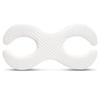 1pcs Memory Foam Beauty Pillow for Side Sleepers - Anti-Wrinkle & Neck Lines Face Design with Orthopedic Neck Support