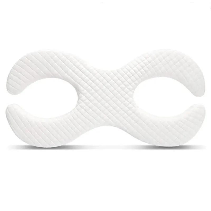 1pcs Memory Foam Beauty Pillow for Side Sleepers - Anti-Wrinkle & Neck Lines Face Design with Orthopedic Neck Support