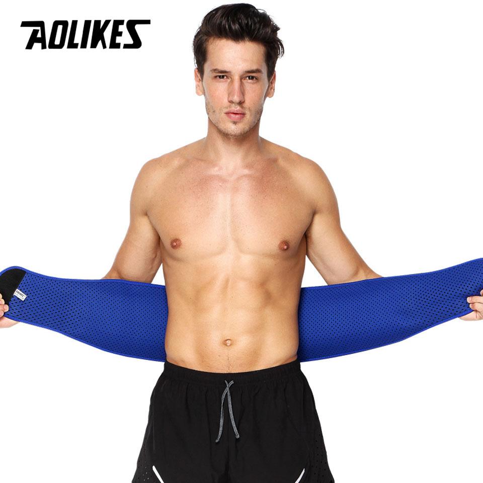 Aolikes Fitness Weight Lifting Belt Workout Waist Belt Training Sport Waist Support Gym Lumbar Back Brace Basketball Waist Brace