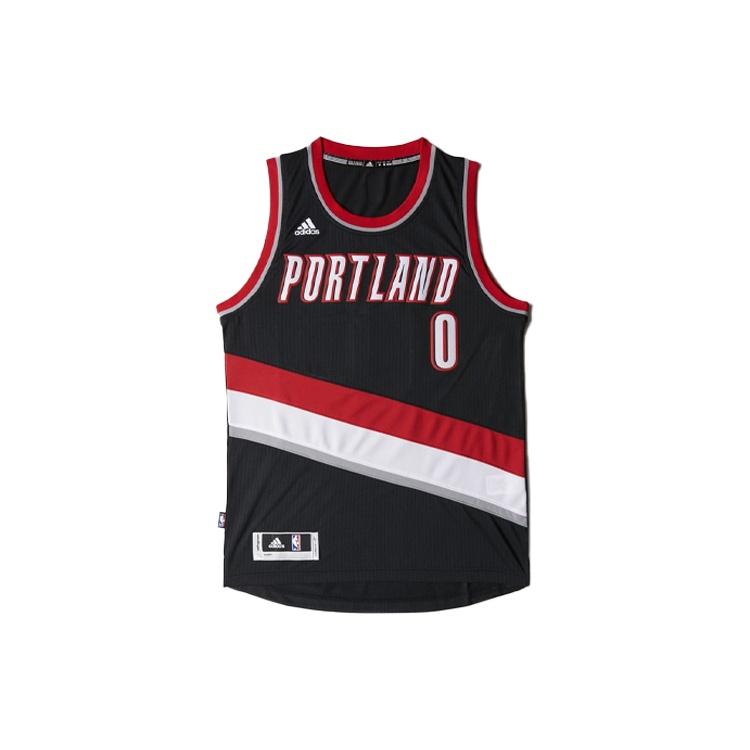 Men s adidas Lillard Fan Edition Black Jersey A46238 XL