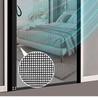 Premium Magnetic Anti-Mosquito Sliding Door Curtain with No-Drill Diamond Mesh for Home Use
