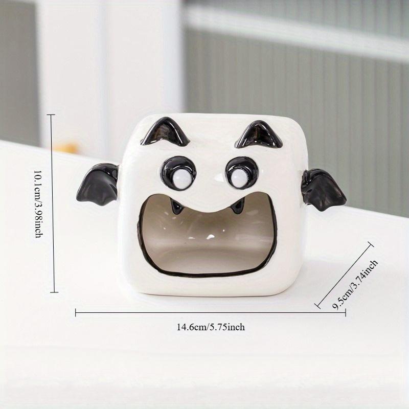 Kürbislaterne Halloween Lustiger Kerzenständer Keramik Aromatherapie Kerzenhalter Halloween Heimparty Atmosphäre Desktop-Dekor