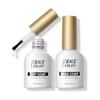 PEACECOLOR Gel Nail Top Coat Base Gel 10ML*2 Large Capacity Non-wipe Top Gel No Wipe Needed Top Gel Base Coat Nails for Gel Nails Long Lasting U