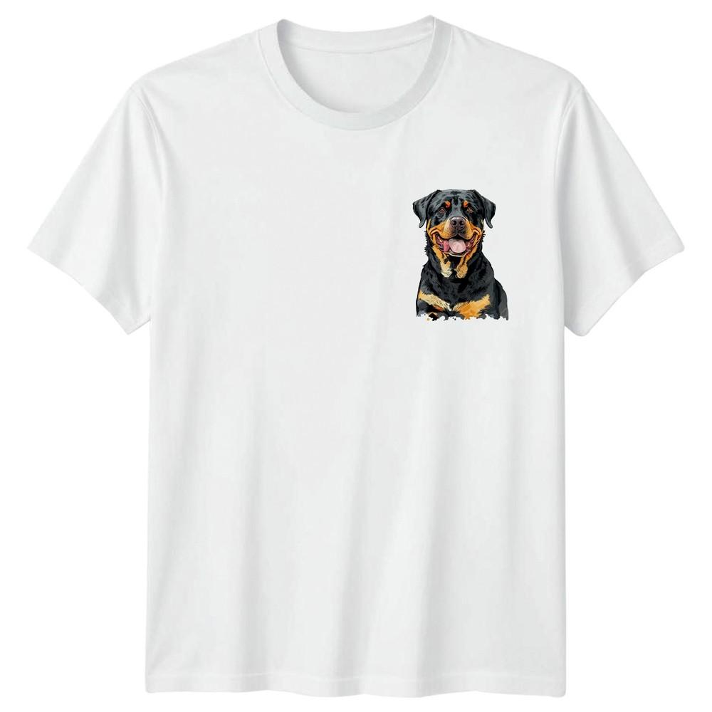 Rottweiler Dog Breed Animals Unisexs TShirt Unisexs Graphic Tee S