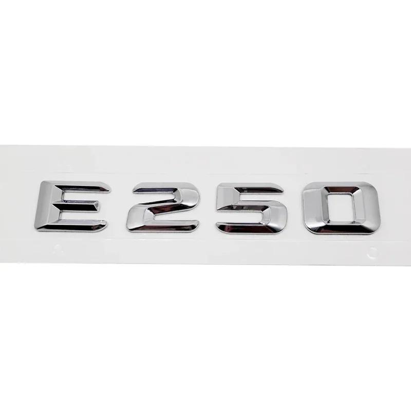 SXFA2 Car Rear Trunk Emblem Letter Badge for Mercedes Benz E53 E55 E63 E200 E220 E230 E240 E250 E260 E Class