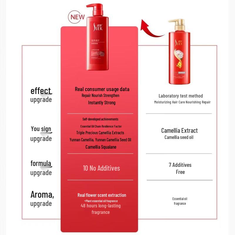 Slek Camellia Nourishing Repair Shampoo