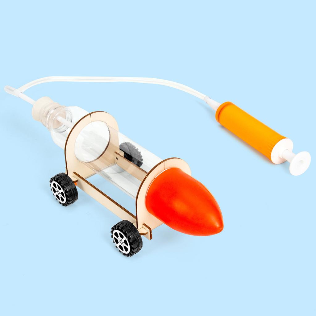 

Science Experimental Air Power Car Kit For Kids Diy Physics Toys Educational Gift For Children