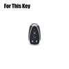Zinc Alloy Leather Car Key Case Cover Bag For Chevrolet Spark Volt Cruze Camaro