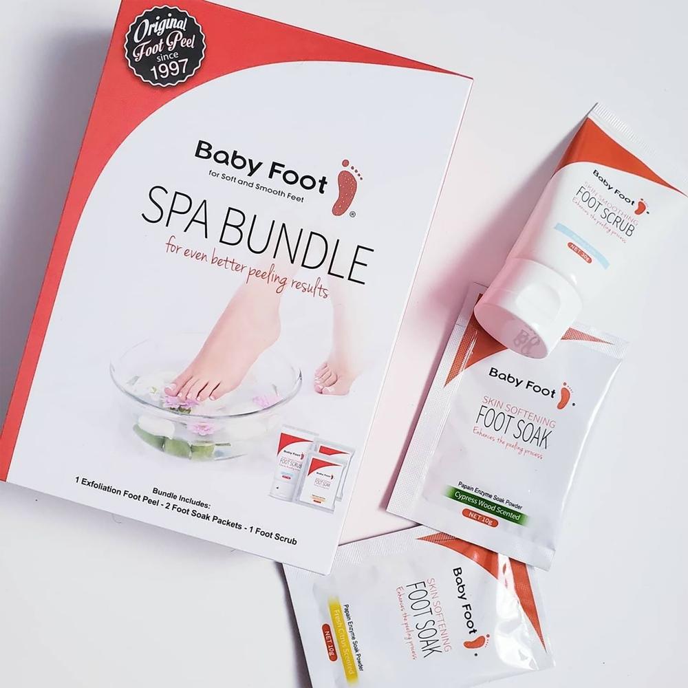 Coffret de 4 spas pour les pieds de bébé