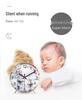 Elegant Multifunctional Clock: Desk, Wall, Table, or Floor Use – Light Luxury Ornament with Simple Pendulum
