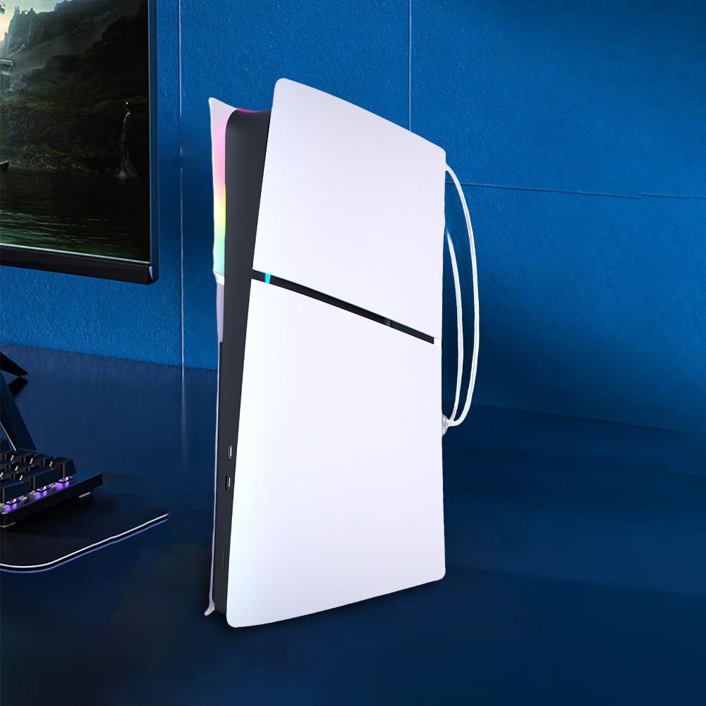 Lichtstreifen-Kit für PS5/PS5 Slim, RGB-Atmosphären-Aufkleber, Dekorationszubehör mit Fernbedienung für die PS5 Slim-Spielekonsole