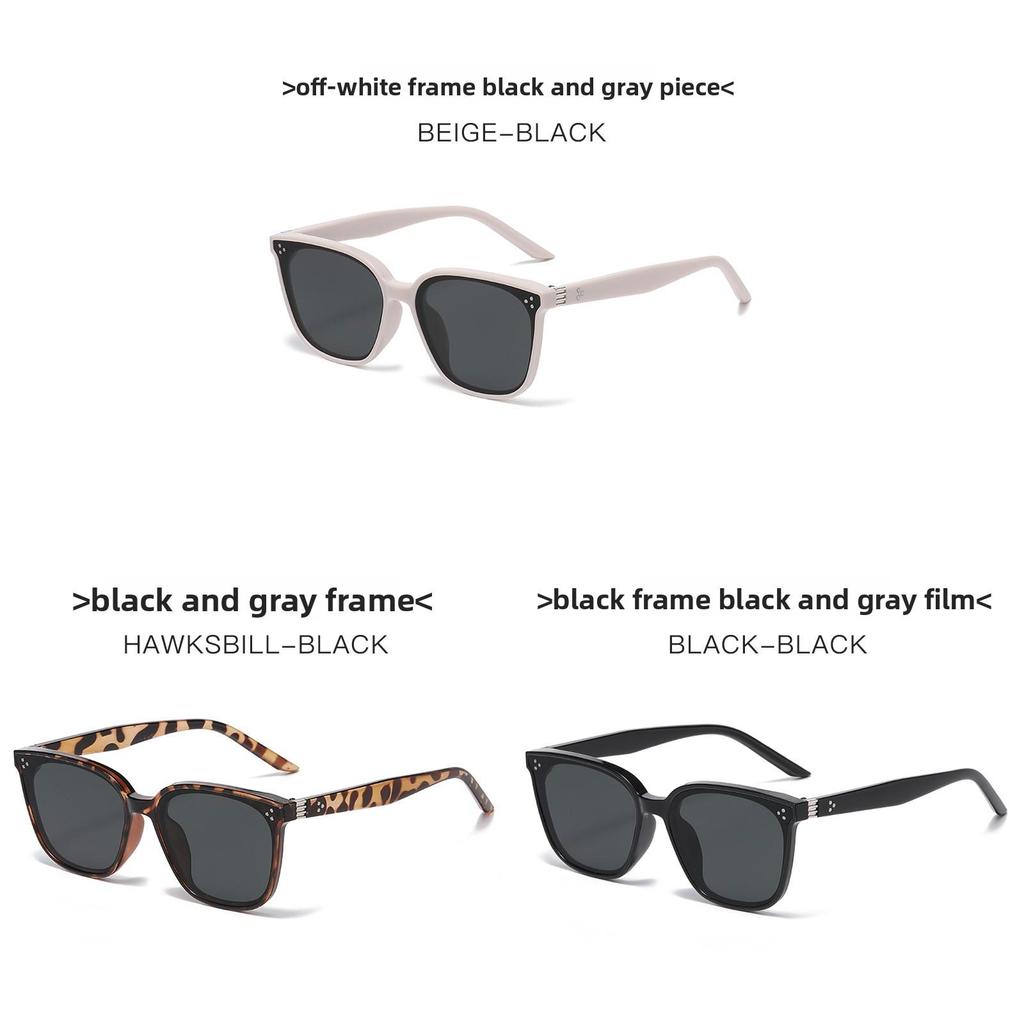 Minimalist Square Sunglasses With Uv Protection For Fashionable Driving And Travel