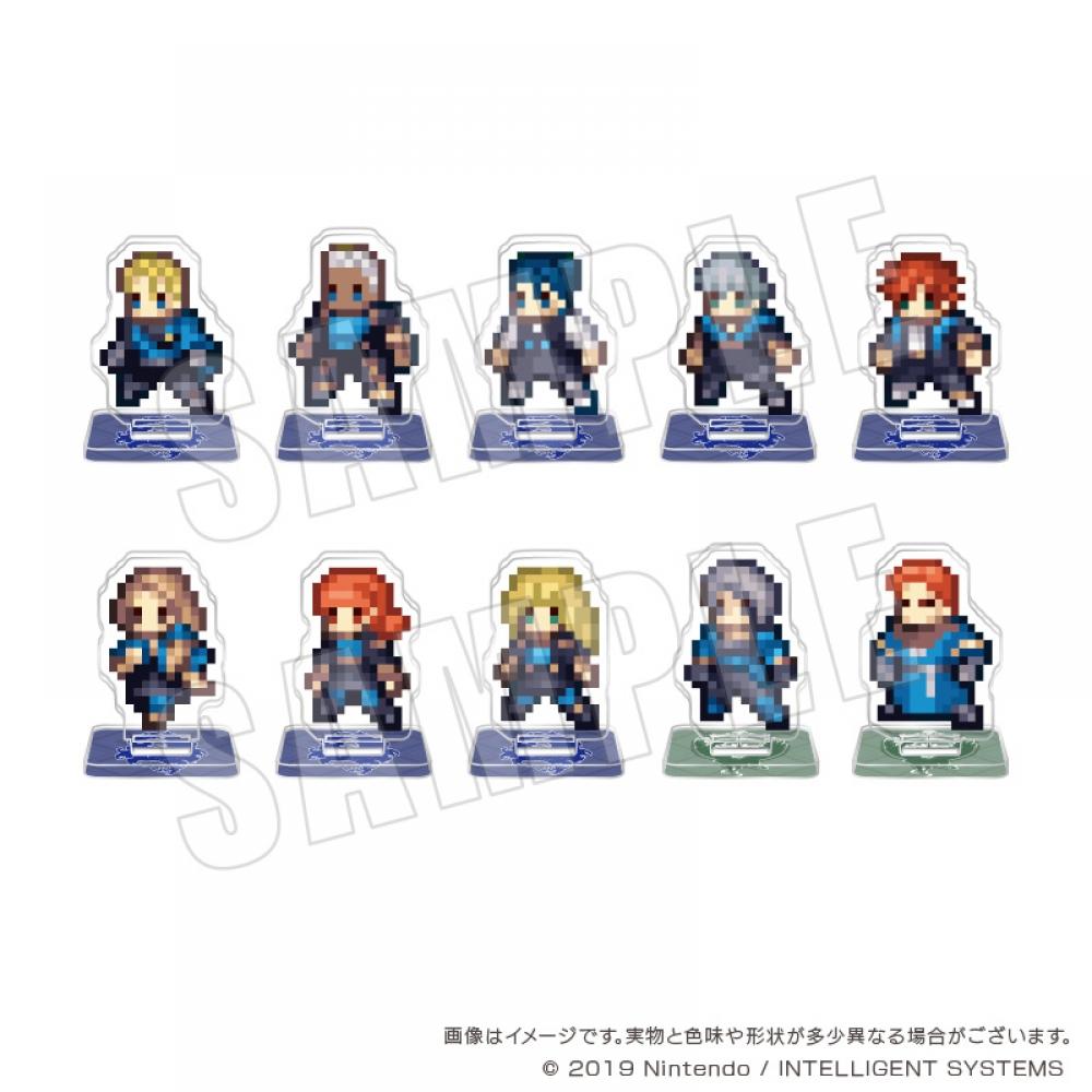 

Fire Emblem Fire Emblem Three Houses Dot Acrylic Figure Collection 2 1box 10pcs