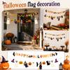 Halloween Decoration with Witch Pumpkin - Theme Bunting Garland for Home Party Decor