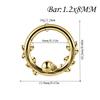 1PC Stainless Steel Septum Clicker Ring Skull Vine Design Daith Piercing Ring  Nose Piercing