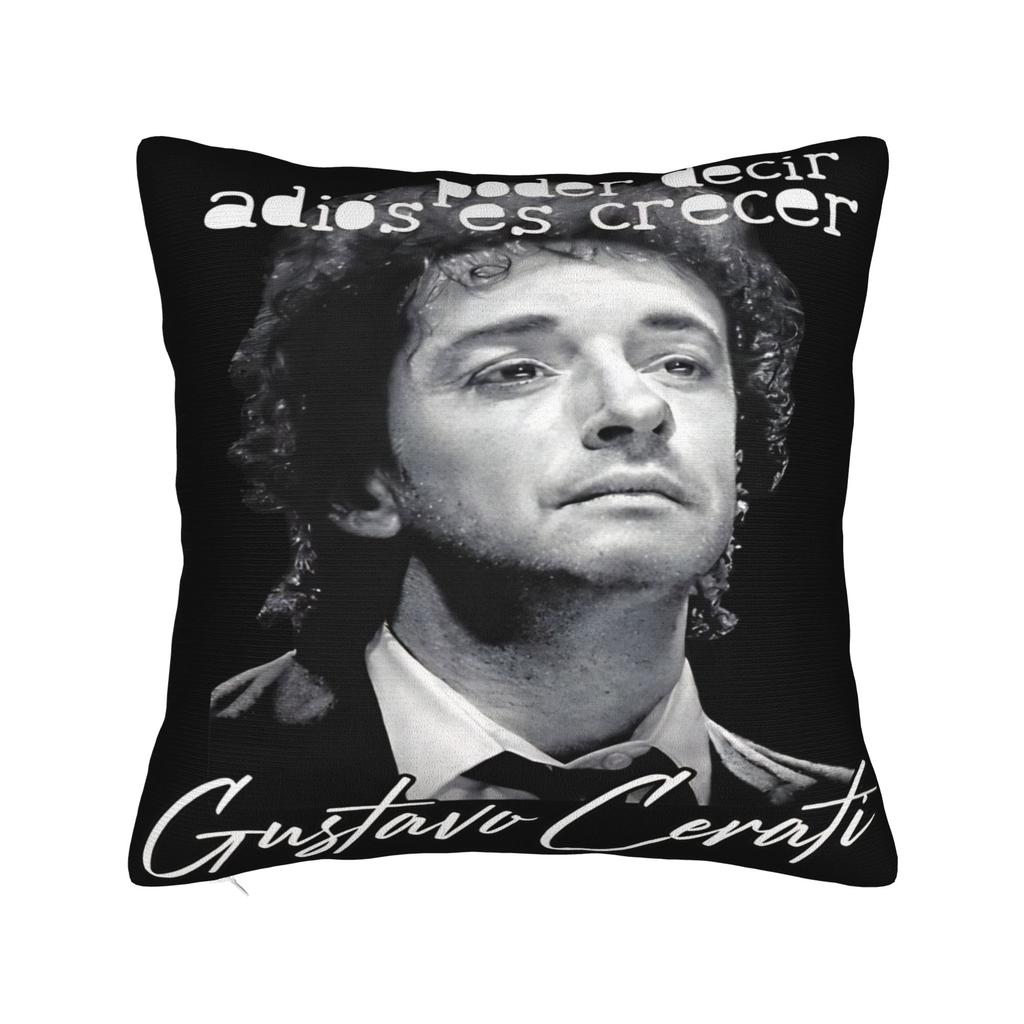 Gustavo Cerati Argentine Singer Pillowcases Morden Pillow Case For Sofa Bedroom Home Decor Print Pillow Cover