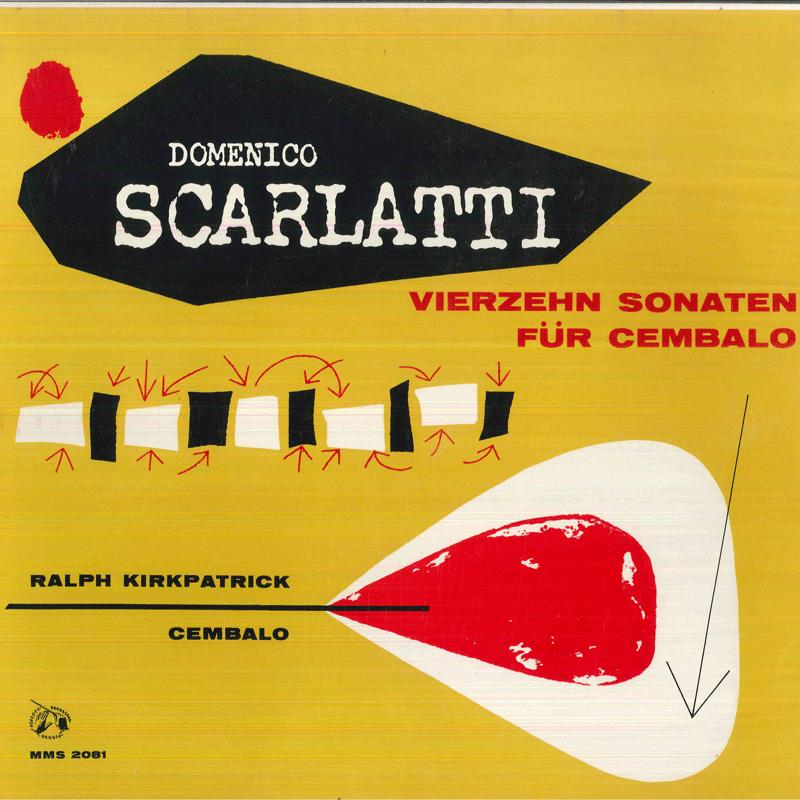 

LP Record RALPH KIRKPATRICK Scarlatti Vierzehn Sonaten Fur Cemb MMS2081 MUSICAL MASTER 195 Germany Classical Used