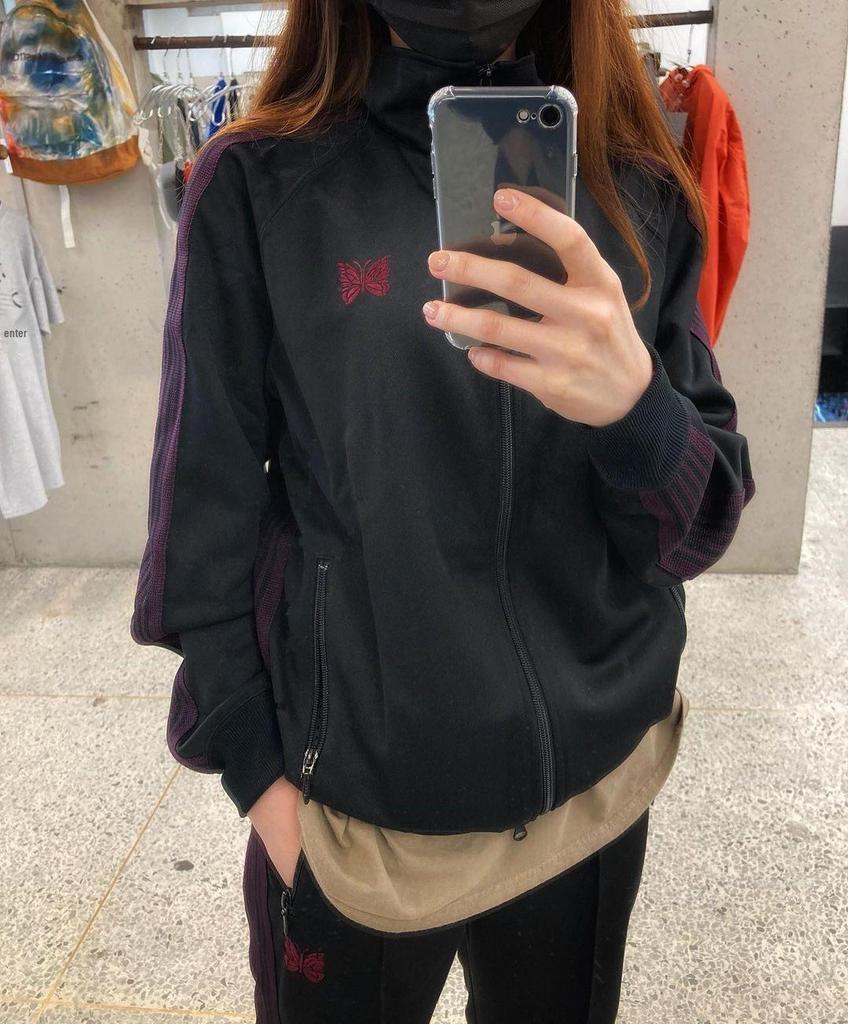 NEEDLES TRACK Unisex Kelebek Nakışlı Günlük Ceket - Trend Japon Markası, Her Şeyle Uyumlu Sonbahar Tasarımı